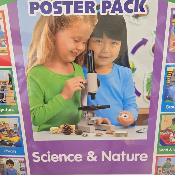 Learning Center Poster Pack - Science & Nature LAKESHORE - Picture 4 of 6